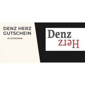 Denz Herz Gutschein